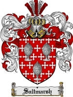 Saltmarsh coat of arms family crest download