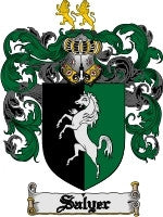 Salyer coat of arms family crest download