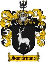 Samaritano coat of arms family crest download