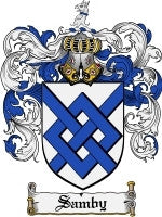 Samby coat of arms family crest download