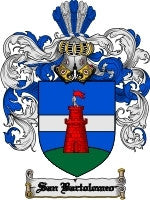 San'Bartolomeo coat of arms family crest download