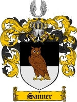 Sanner coat of arms family crest download