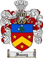 Sanny coat of arms family crest download