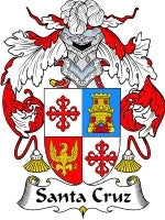Santa'Cruz coat of arms family crest download