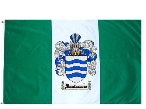 Santacroce family crest coat of arms flag