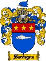 Sardegna coat of arms family crest download