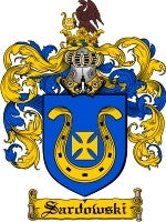 Sardowski coat of arms family crest download