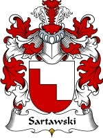 Sartawski coat of arms family crest download