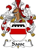 Sasse coat of arms family crest download