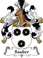 Sauber coat of arms family crest download