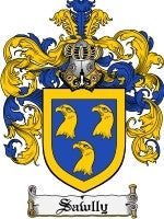 Sawlly coat of arms family crest download