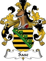 Saxe coat of arms family crest download