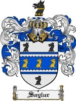 Saylur coat of arms family crest download