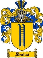 Scalisi coat of arms family crest download