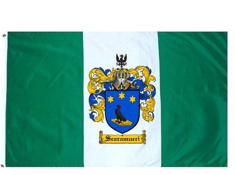 Scaramucci family crest coat of arms flag