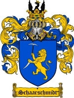 Schaarschmidt coat of arms family crest download