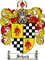 Schach coat of arms family crest download