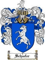 Schaefer coat of arms family crest download