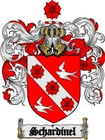 Schardinel coat of arms family crest download