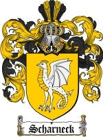 Scharneck coat of arms family crest download