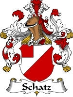 Schatz coat of arms family crest download