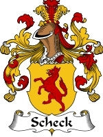 Scheck coat of arms family crest download