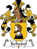 Schedel coat of arms family crest download