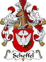 Scheffel coat of arms family crest download