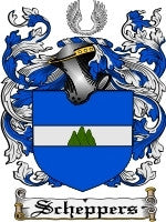 Scheppers coat of arms family crest download