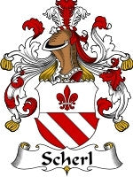 Scherl coat of arms family crest download
