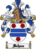 Scheve coat of arms family crest download