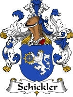 Schickler coat of arms family crest download