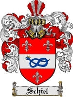 Schiel coat of arms family crest download