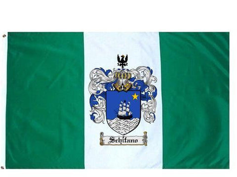 Schifano family crest coat of arms flag