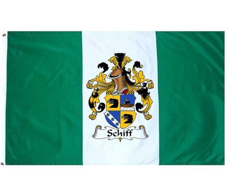 Schiff family crest coat of arms flag