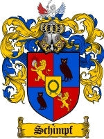 Schimpf coat of arms family crest download