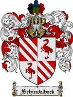 Schindelbeck coat of arms family crest download