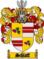 Schlaff coat of arms family crest download