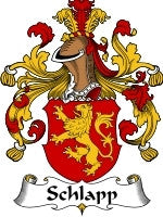 Schlapp coat of arms family crest download