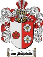 Schleinitz coat of arms family crest download