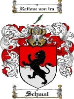 Schmal coat of arms family crest download