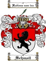 Schmall coat of arms family crest download