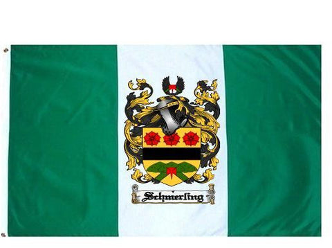 Schmerling family crest coat of arms flag
