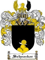 Schnecker coat of arms family crest download