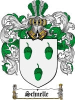 Schnelle coat of arms family crest download