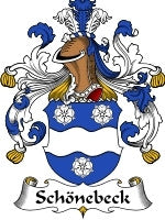 Schonebeck coat of arms family crest download