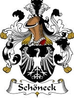 Schoneck coat of arms family crest download