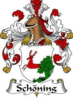 Schoning coat of arms family crest download