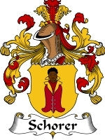 Schorer coat of arms family crest download