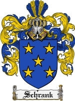 Schrank coat of arms family crest download